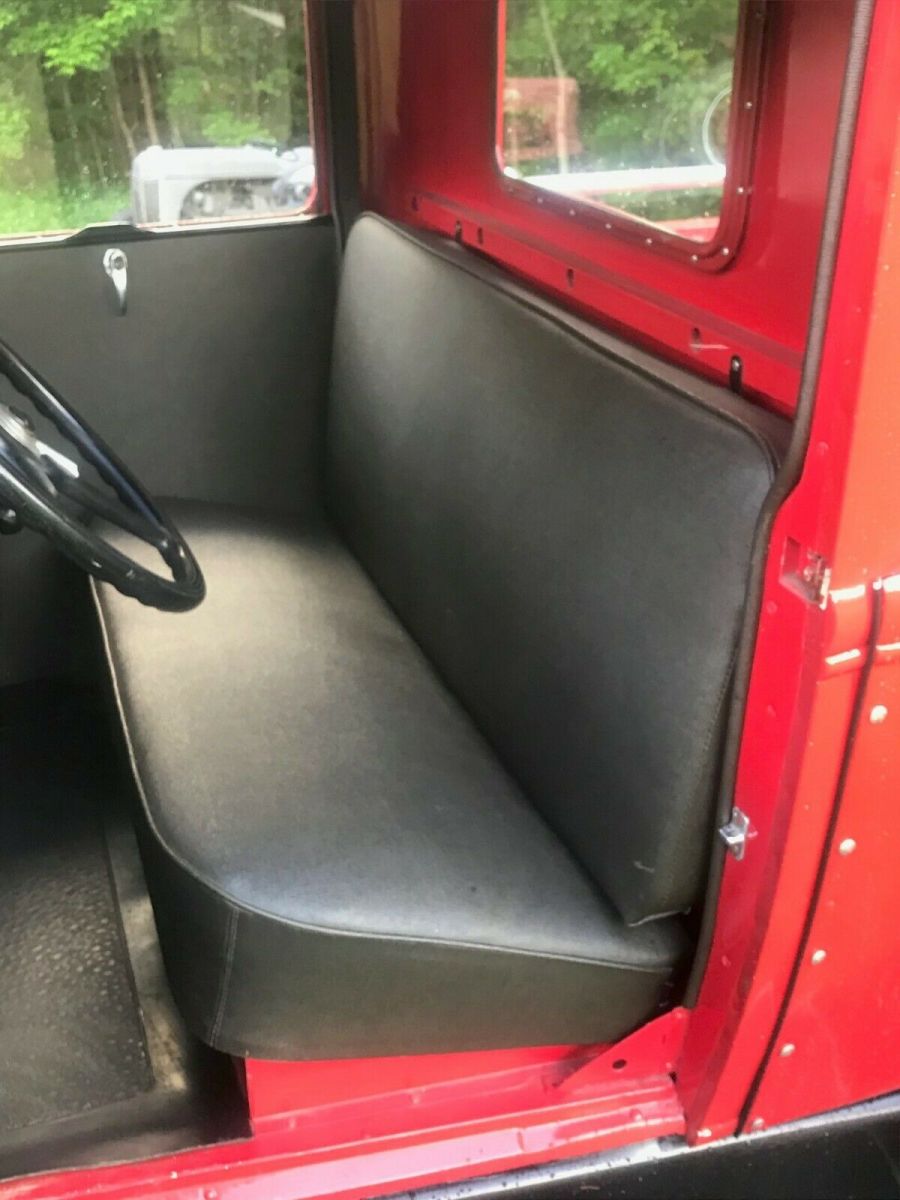 1931 Red Ford Model A 66A Deluxe Pickup