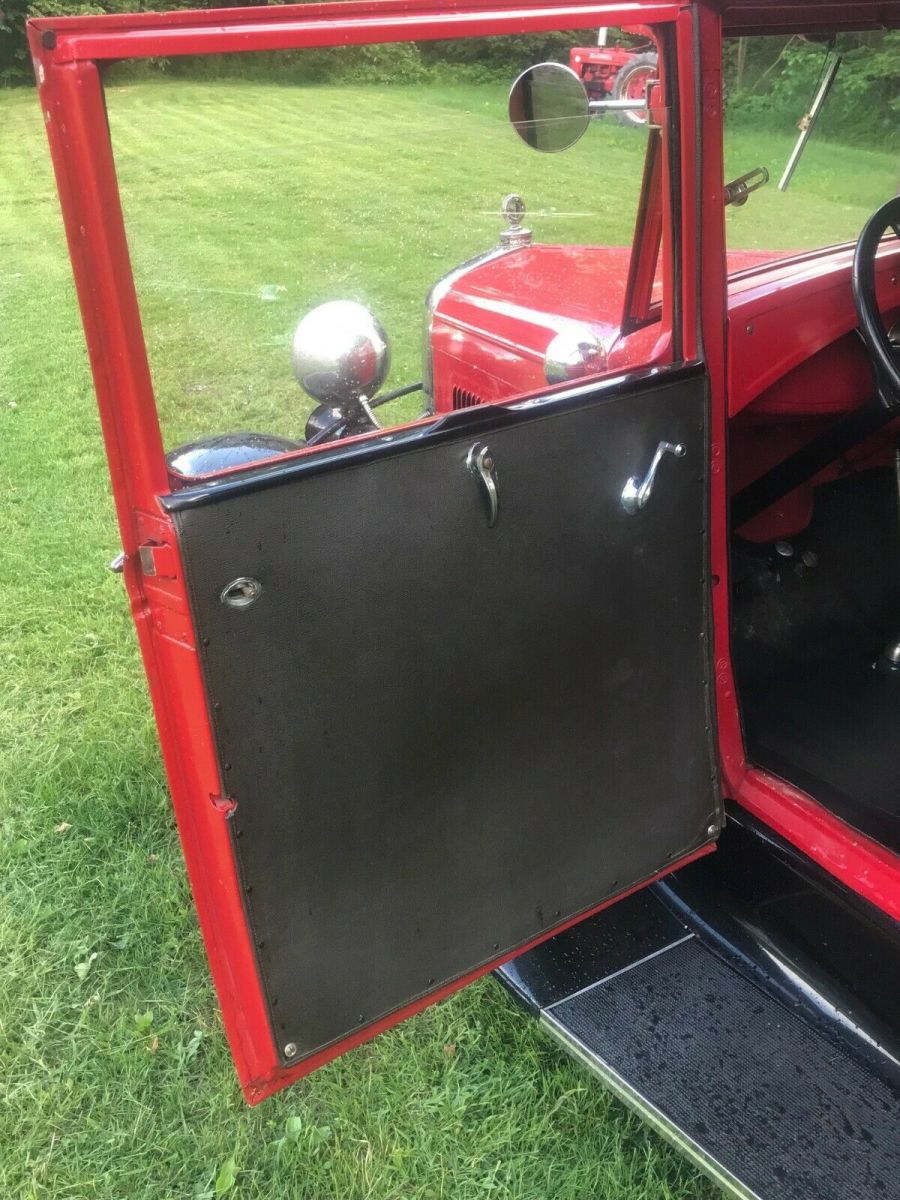 1931 Red Ford Model A 66A Deluxe Pickup