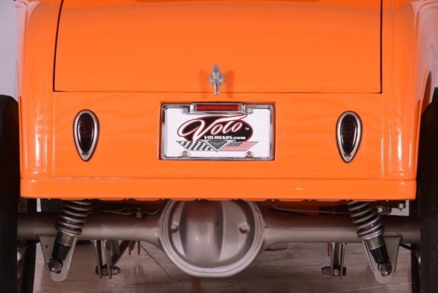 1931 Orange Ford A Street Rod Coupe