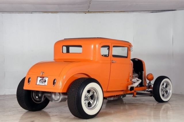 1931 Orange Ford A Street Rod Coupe