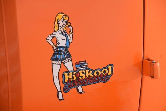 1931 Orange Ford A Street Rod Coupe