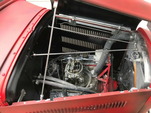 1931 Red Ford Model A Coupe