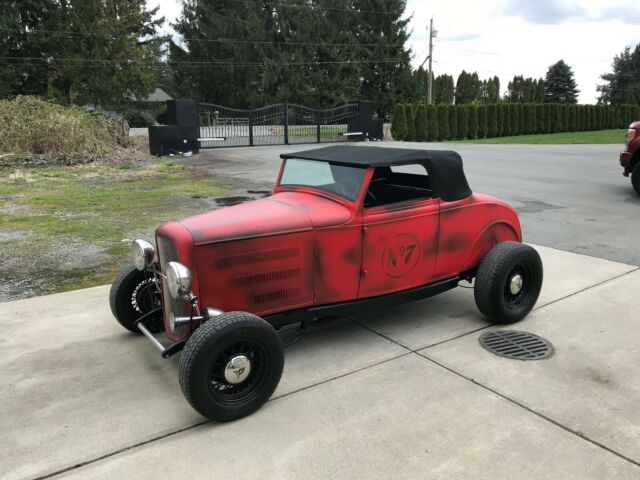 1931 Red Ford Model A Coupe