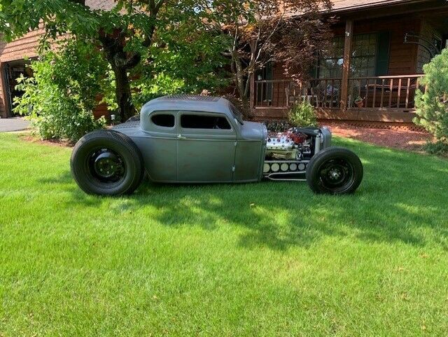 1931 Black Patina Ford Hot Rod Coupe