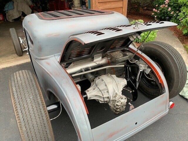 1931 Black Patina Ford Hot Rod Coupe