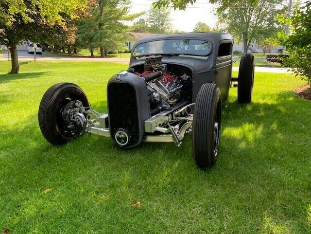 1931 Black Patina Ford Hot Rod Coupe