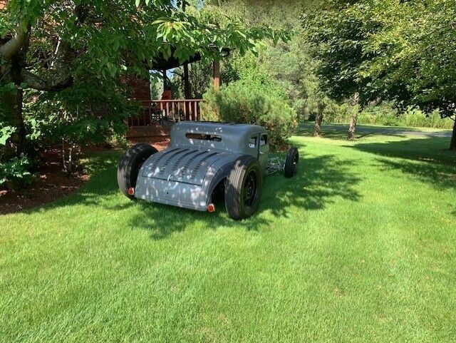 1931 Black Patina Ford Hot Rod Coupe