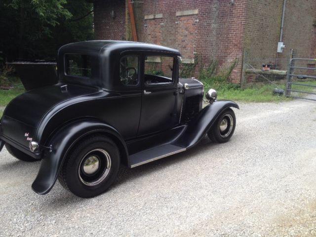 1931 Yellow Ford Model A Coupe