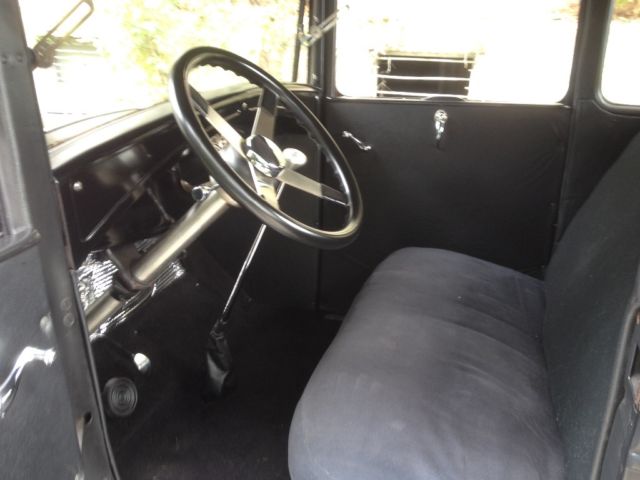 1931 Yellow Ford Model A Coupe