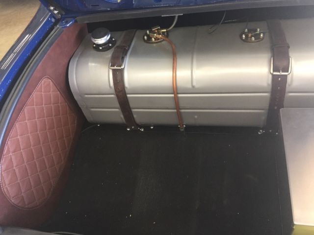 1931 Navy blue Ford Model A Coupe