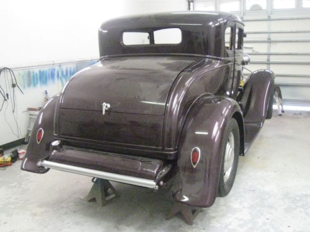 1931 Black Cherry Ford Model A Coupe