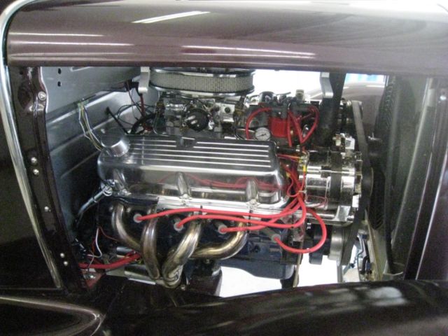 1931 Black Cherry Ford Model A Coupe
