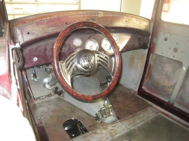 1931 Black Cherry Ford Model A Coupe