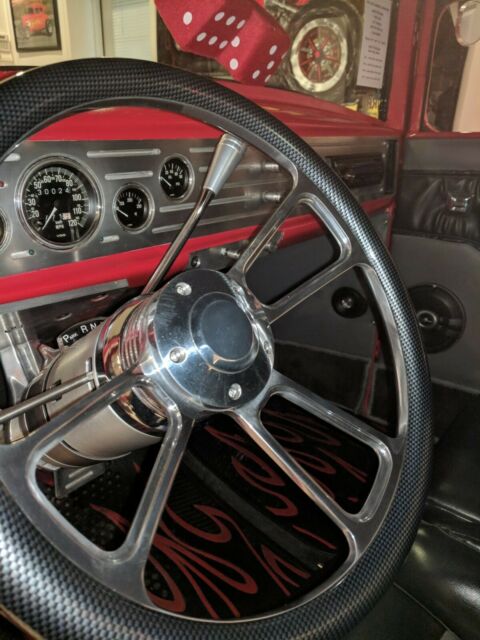 1931 Red Ford Model A Coupe