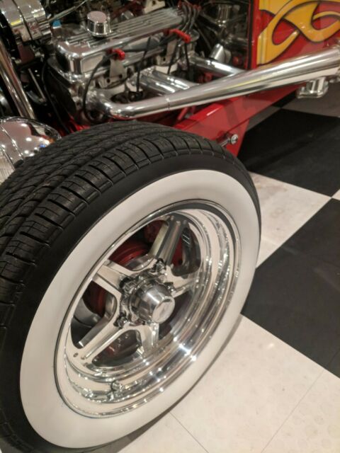 1931 Red Ford Model A Coupe