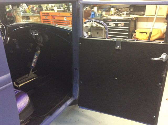 1931 Purple Ford Model A 5 window coupe