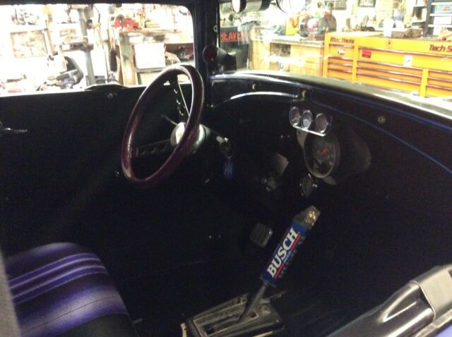 1931 Purple Ford Model A 5 window coupe