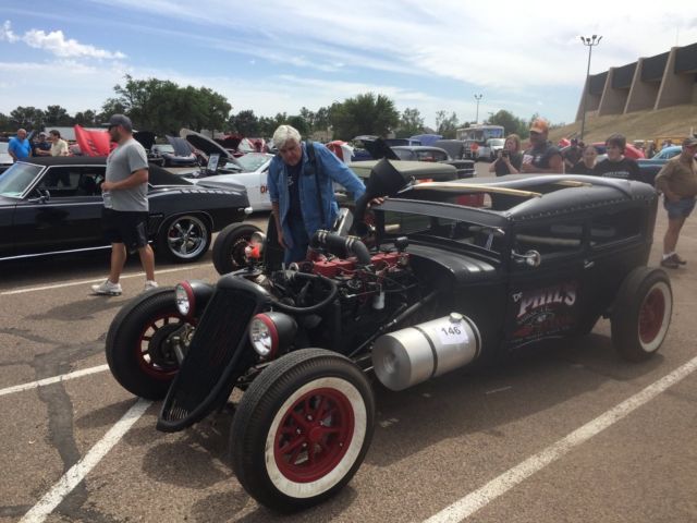 1931 Black Ford Model A Sedan