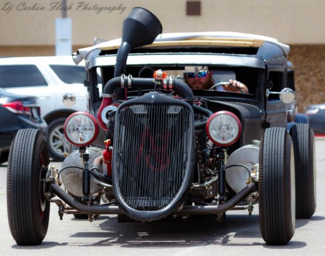 1931 Black Ford Model A Sedan