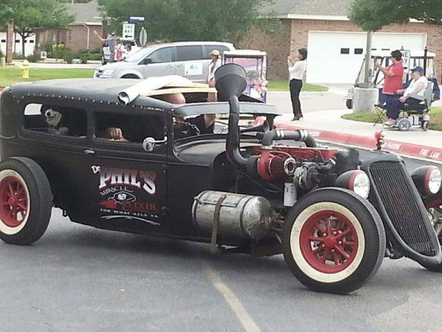 1931 Black Ford Model A Sedan