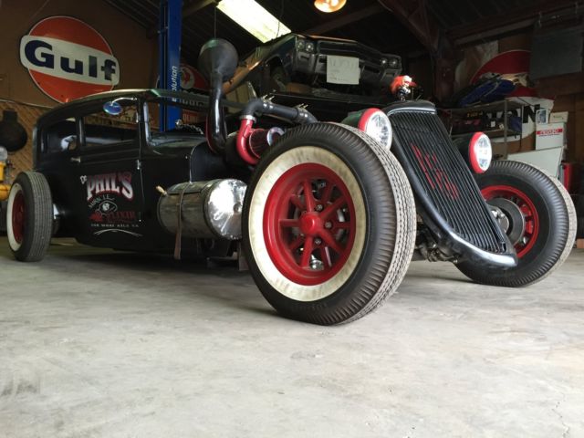 1931 Black Ford Model A Sedan