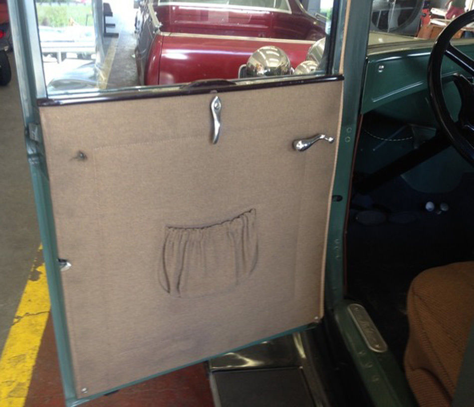 1931 Black/Green Ford Model A Coupe