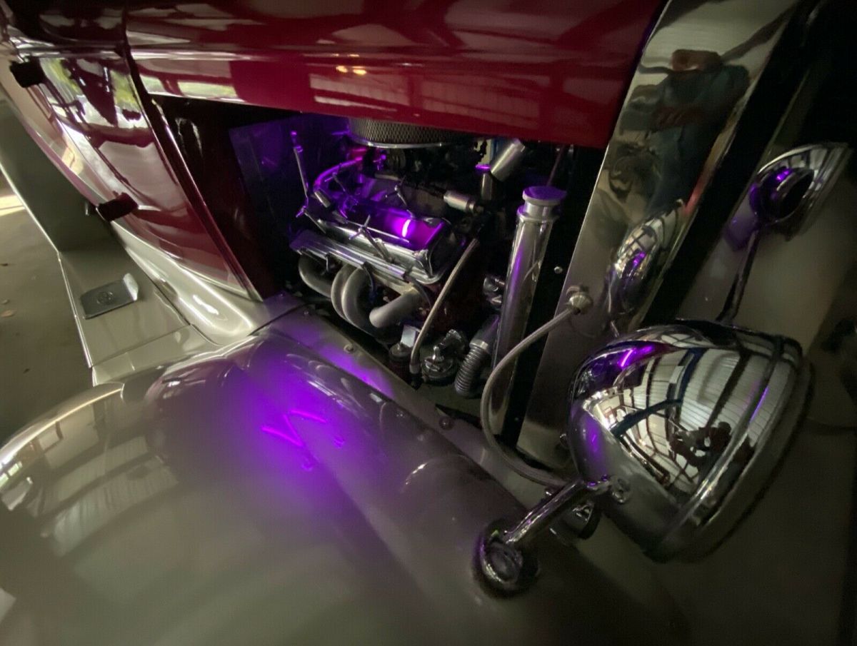 1931 Red Ford Model A Coupe