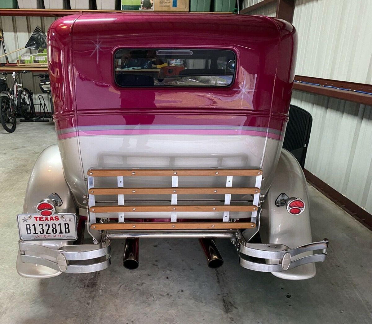 1931 Red Ford Model A Coupe