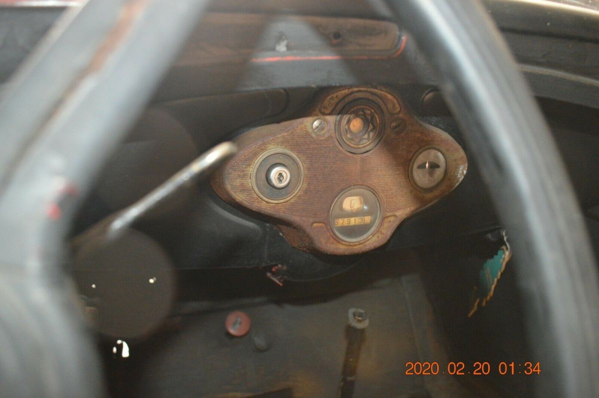 1931 Black Ford Model A Convertible