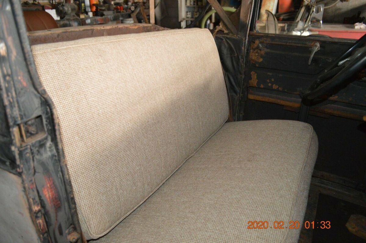 1931 Black Ford Model A Convertible