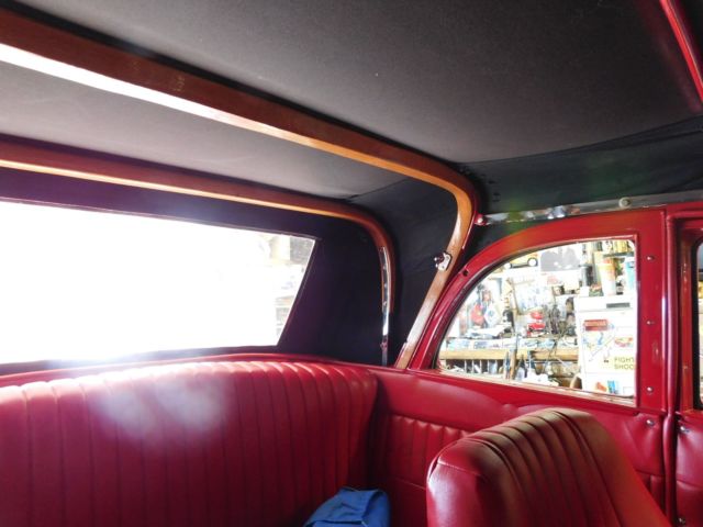 1931 Red Ford Convertible Convertible