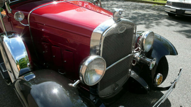1931 Burgundy Ford Model A Pickup Truck