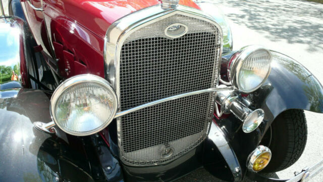 1931 Burgundy Ford Model A Pickup Truck