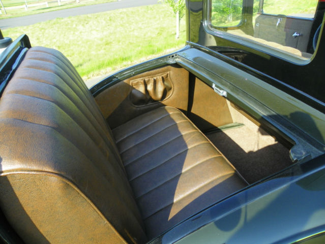 1931 Black & Green Ford Model A Coupe