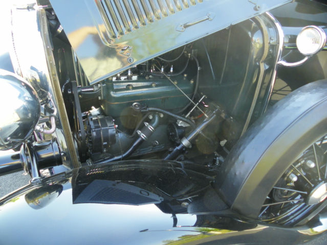 1931 Black & Green Ford Model A Coupe