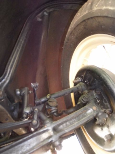 1931 Black & Tan Ford Model A Coupe