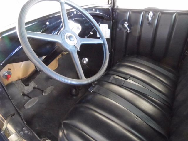 1931 Black & Tan Ford Model A Coupe