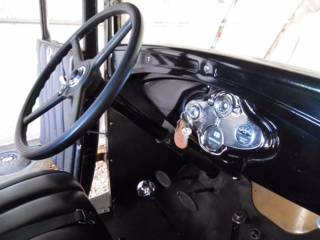 1931 Black & Tan Ford Model A Coupe