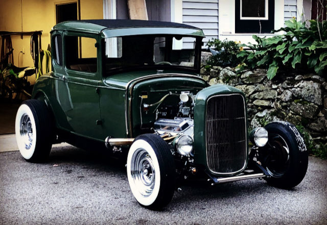 1931 Green Ford Model A Coupe
