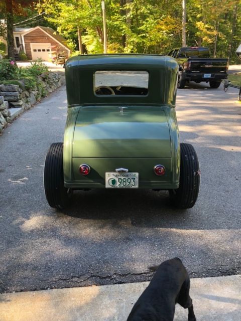 1931 Green Ford Model A Coupe