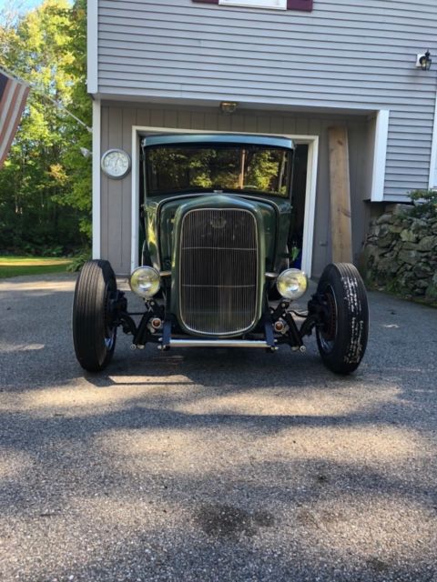 1931 Green Ford Model A Coupe