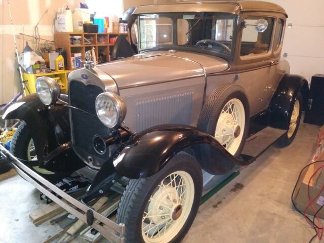 1931 Chicle Drab Ford Model A Coupe