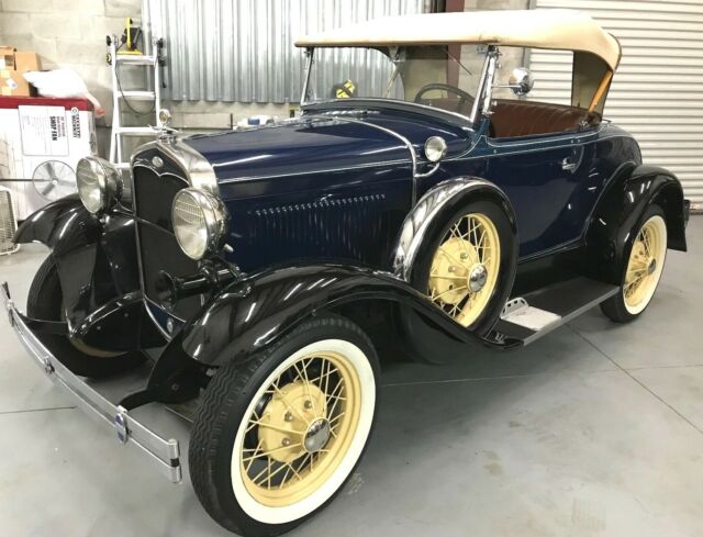 1931 Washington Blue Ford Model A Roadster