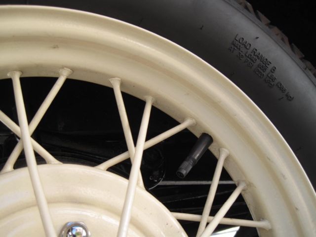 1931 Green/ black fenders Ford Model A Convertible