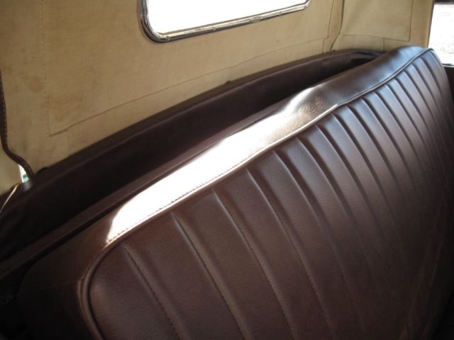 1931 Green/ black fenders Ford Model A Convertible