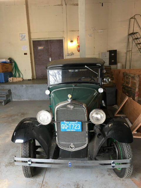 1931 Green Ford Model AA Coupe