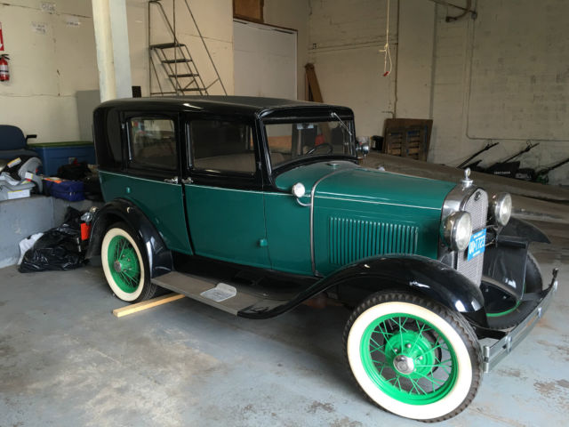 1931 Green Ford Model AA Coupe