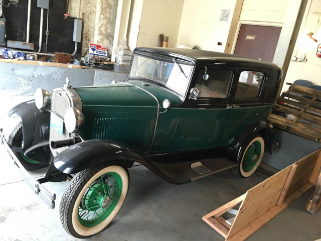 1931 Green Ford Model AA Coupe