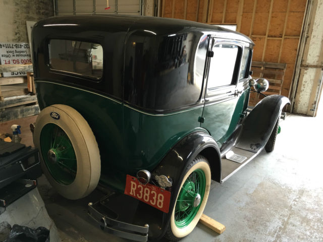 1931 Green Ford Model AA Coupe