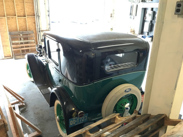 1931 Green Ford Model AA Coupe